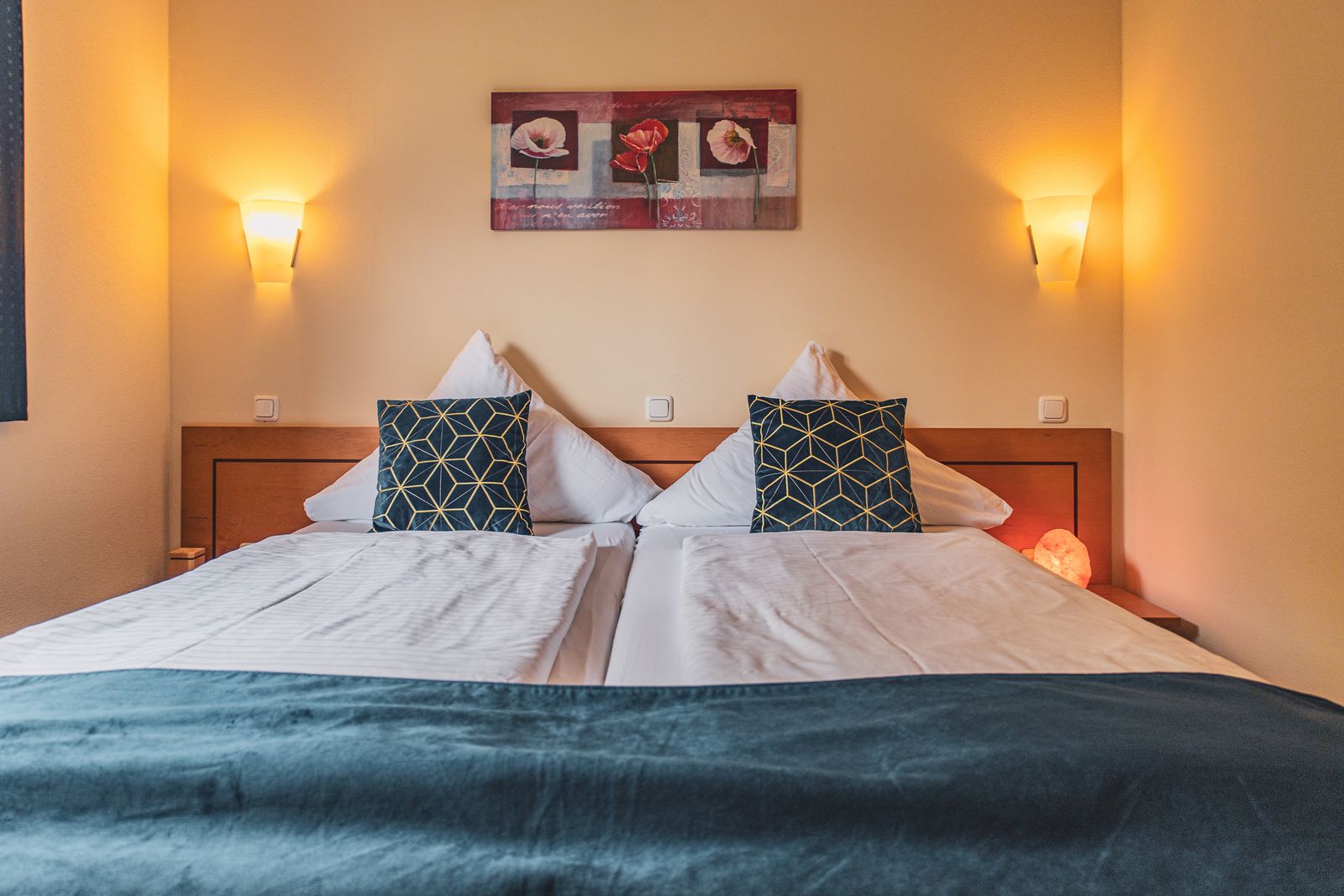 BIO HOTEL Bayerischer Wirt Bio-Zimmer Blau