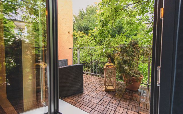 BIO HOTEL Bayerischer Wirt Bio-Zimmer Blau