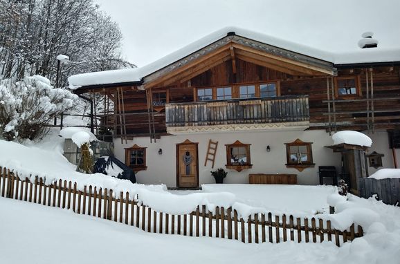 Winter, Almchalet Schneeberg, Mühlbach am Hochkönig, Salzburg, Salzburg, Österreich