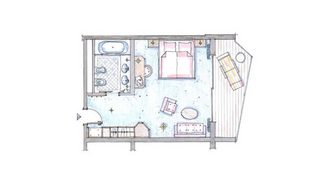 Wacholder mit Südostbalkon (42 m²)