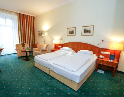 Hotel Warmbaderhof*****: Double room Urquelle