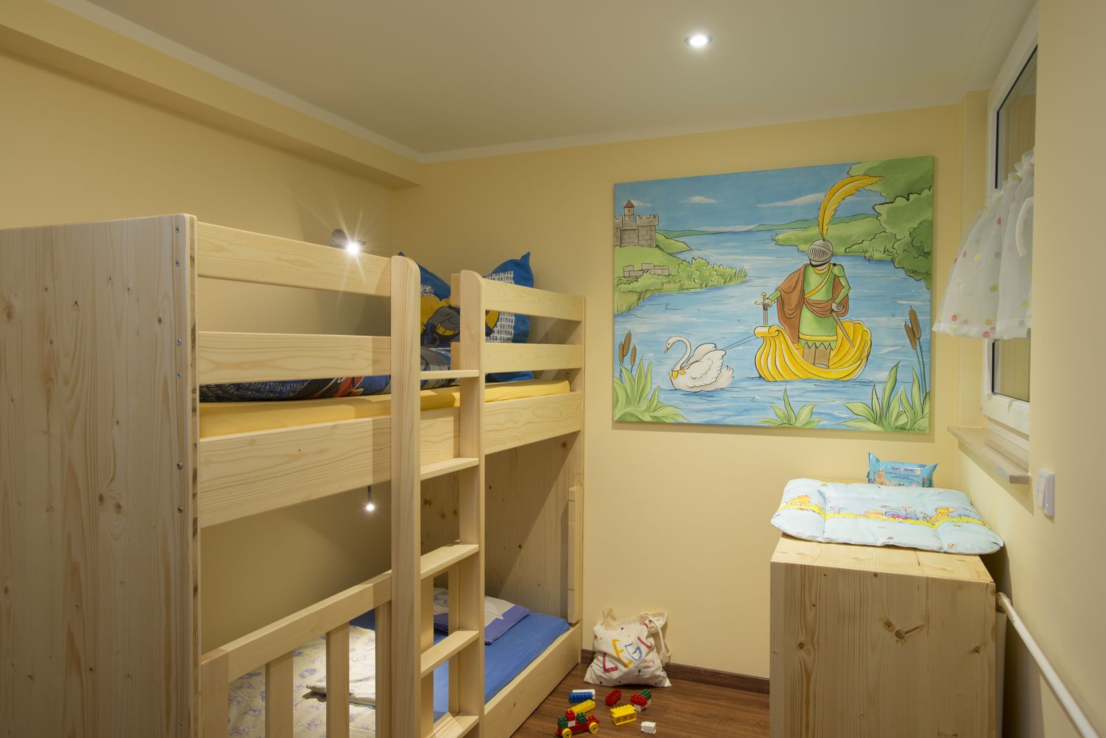 Kinderzimmer im Familienappartement 3-Raum 34qm im Familoltel FamilienKlub Krug | Familotel Fichtelgebirge