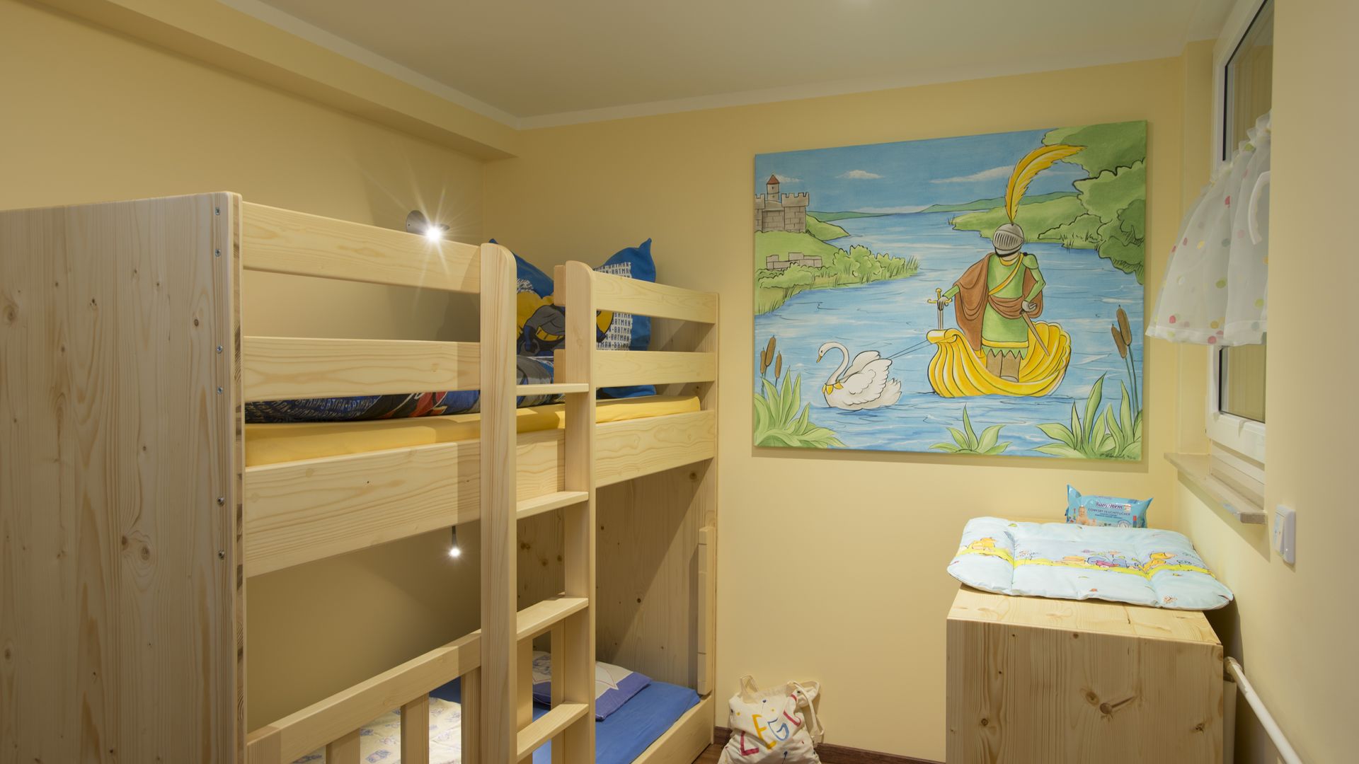 Kinderzimmer im Familienappartement 3-Raum 34qm im Familoltel FamilienKlub Krug | Familotel Fichtelgebirge