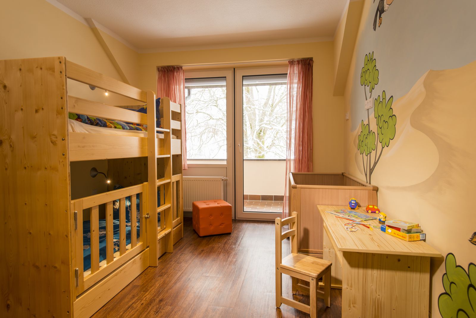 2. Kinderzimmer im 4 Raum Familien-Appartement ab 75 qm im Familotel Mein Krug | Familotel Fichtelgebirge FamilienKlub Krug | Mein Krug | Hotel Krug