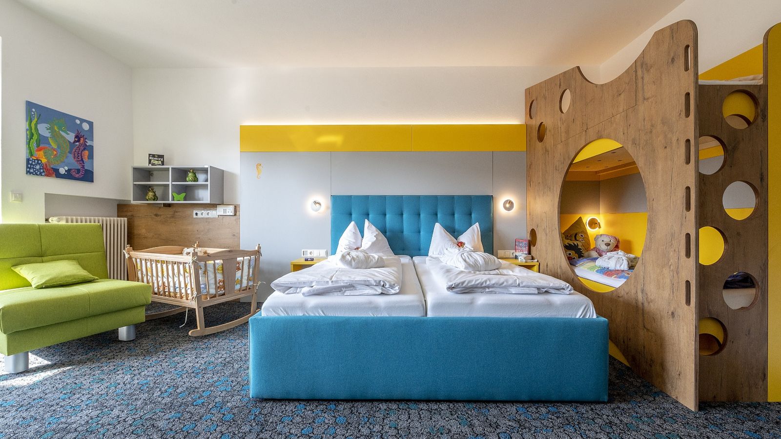 Zimmerwunderwelt in unseren Familienzimmern im Familotel Mein Krug | Familotel Fichtelgebirge FamilienKlub Krug | Mein Krug | Hotel Krug