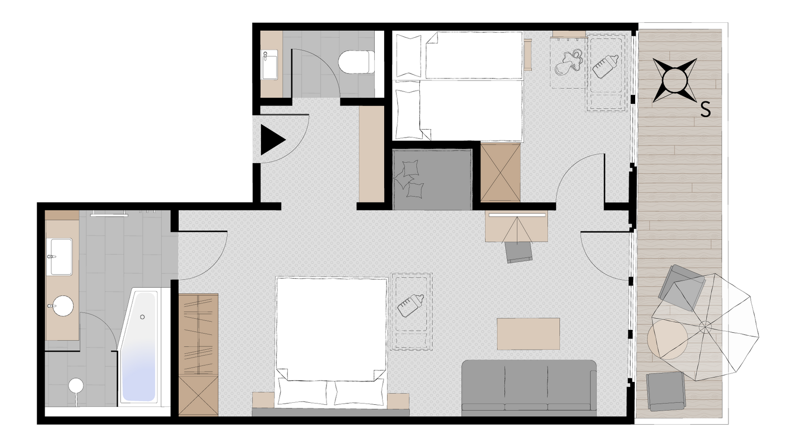 Familien-Suite Entenflaum image 6 - Familotel Allgäuer Alpen Allgäuer Berghof