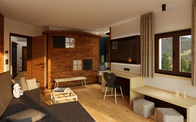 Unterkunft Zimmer/Appartement/Chalet: Familien-Suite SPAss-Suite Froschi | 85 qm