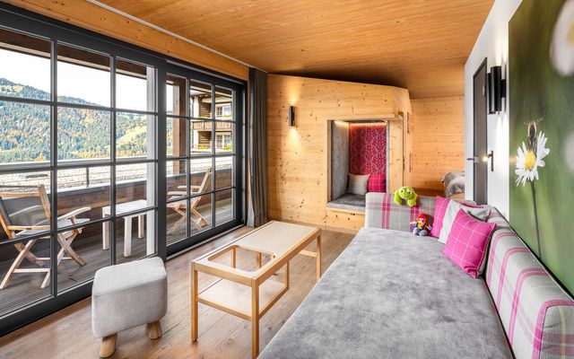 Unterkunft Zimmer/Appartement/Chalet: Familien-Suite Bienenwabe | 44 qm