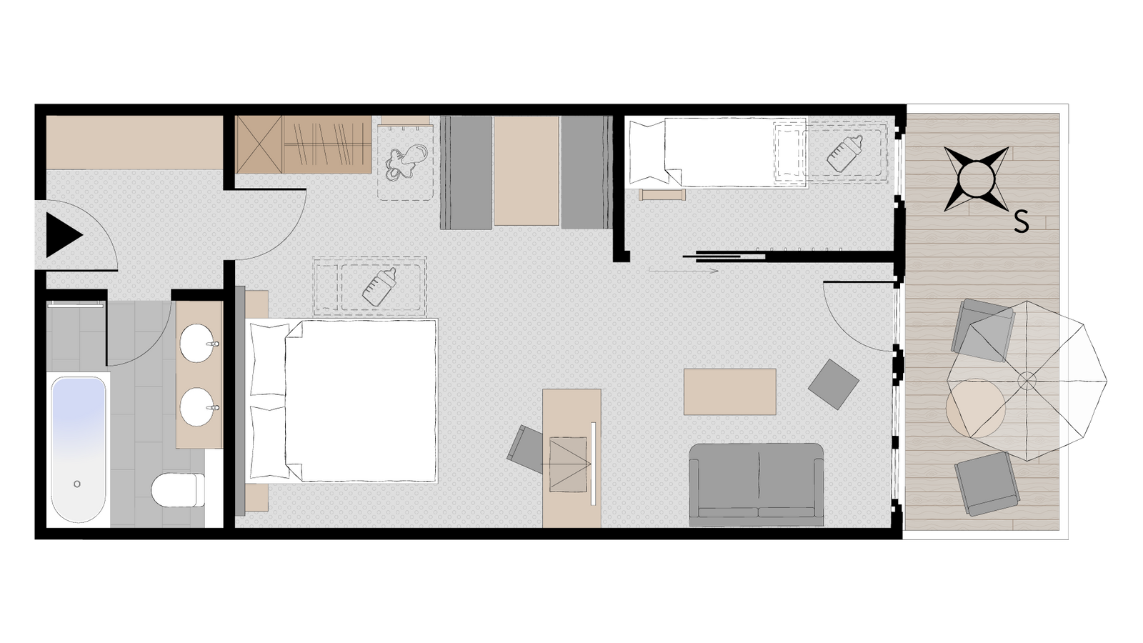 Familien-Suite Rotkehlchen image 6 - Familotel Allgäuer Alpen Allgäuer Berghof