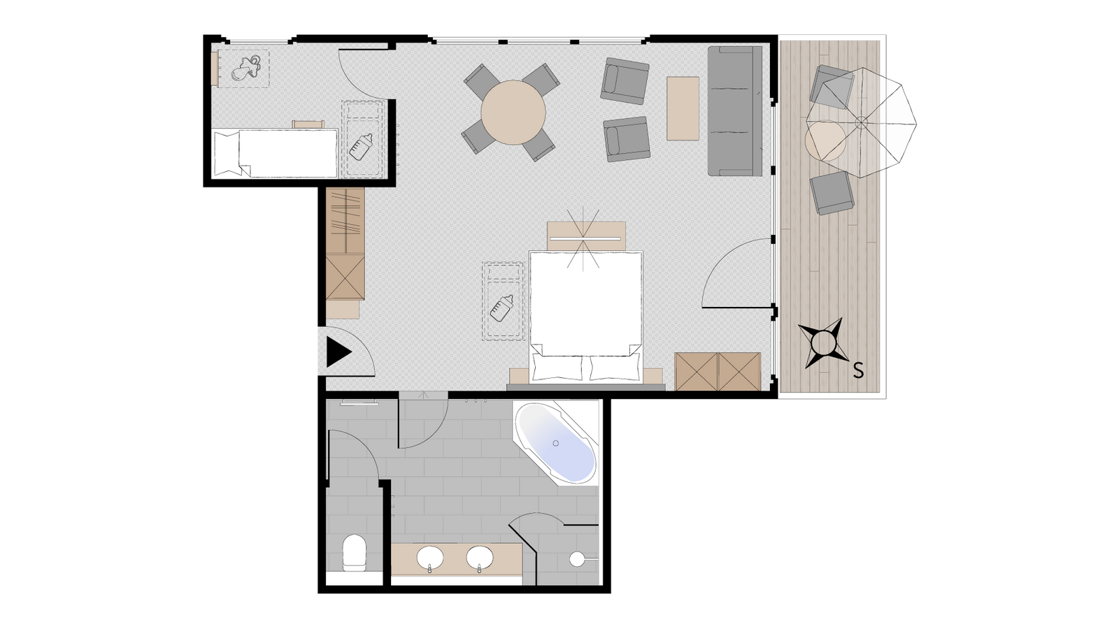 Familien-Suite Frechdachs image 6 - Familotel Allgäuer Alpen Allgäuer Berghof