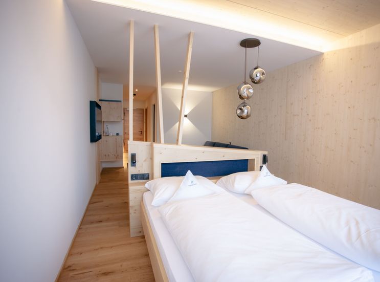 Biohotel Ifenblick: Vista estiva - Bio-Berghotel Ifenblick, Balderschwang, Allgäu, Baviera, Germania