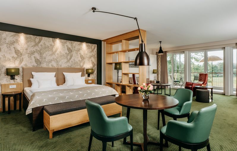 Junior Suite Deluxe mit Meerblick im Gästehaus