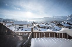 Biohotel & Bierbrauerei Garmischer Hof: Ausblick in die Winterlandschaft - Garmischer Hof, Garmisch-Partenkirchen, Alpenvorland, Bayern, Deutschland