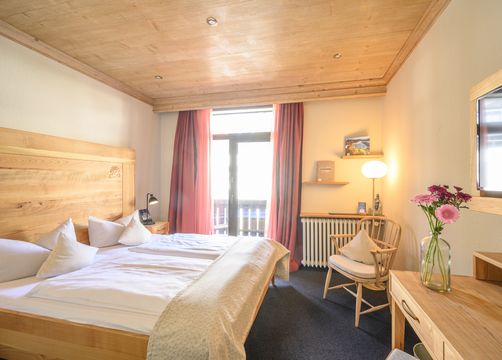 Biohotel Garmischer Hof: Doppelzimmer Budget (10/16) - Garmischer Hof