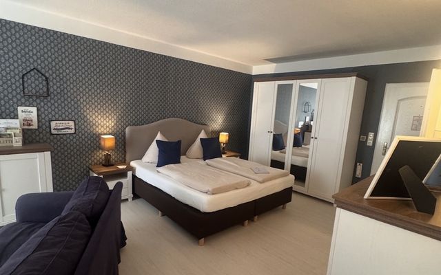 Hotel Zimmer: Familien-Suite mit Balkon | 50 qm - 2-Raum - Borchard's Rookhus