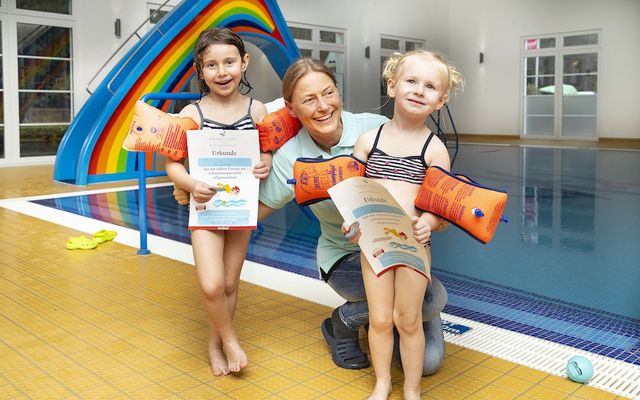 Profi Schwimmkurs im Rookhus image 1 - Familotel Mecklenburgische Seenplatte Borchard's Rookhus 