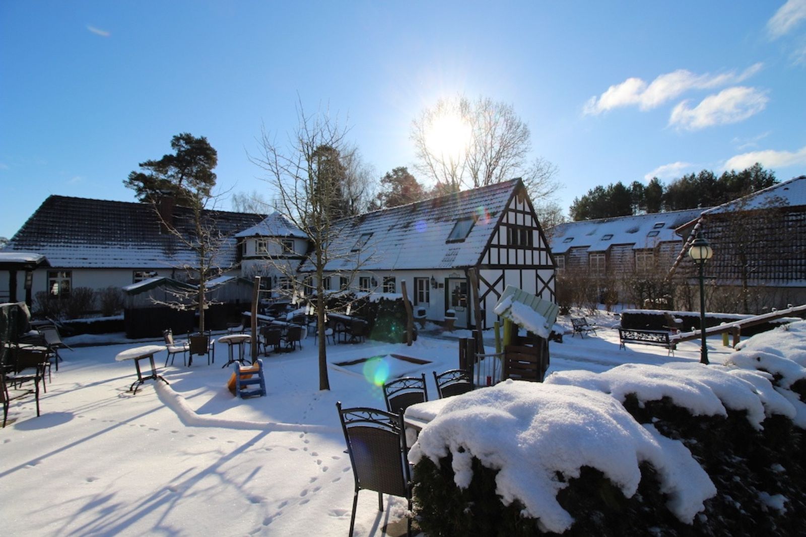 Winterferien image 1 - Familotel Mecklenburgische Seenplatte Borchard's Rookhus