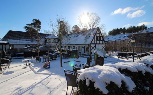 Familotel Mecklenburgische Seenplatte Borchard's Rookhus : Winterferien