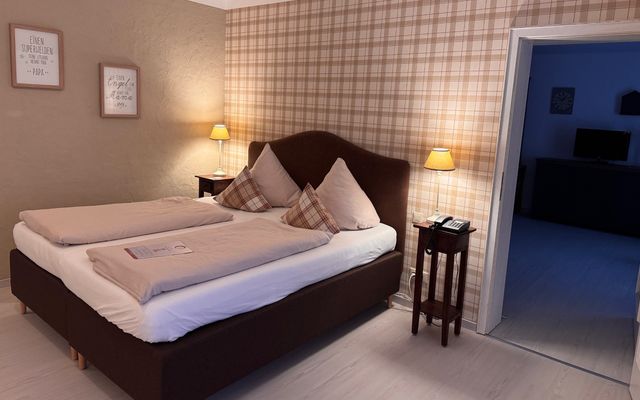 Hotel Unterkunft: 2 Familienzimmer mit V-Tür | 64 qm - 2-Raum - Borchard's Rookhus