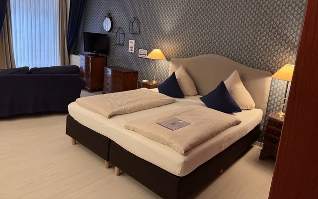 Hotel Unterkunft: Familien-Suite mit Balkon | 50 qm - 2-Raum - Borchard's Rookhus