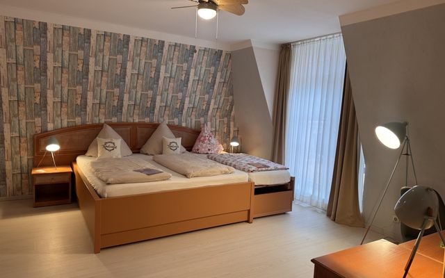 Hotel Zimmer: „FamilienNest“ | 32 qm - Borchard's Rookhus