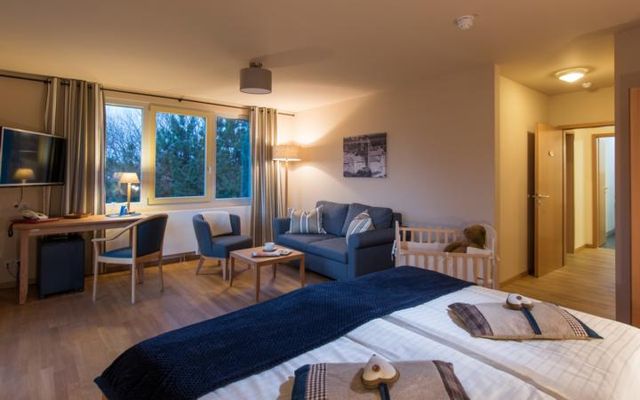 Unterkunft Zimmer/Appartement/Chalet: Familien-Suite „Premium“ | 50 qm - 2-Raum