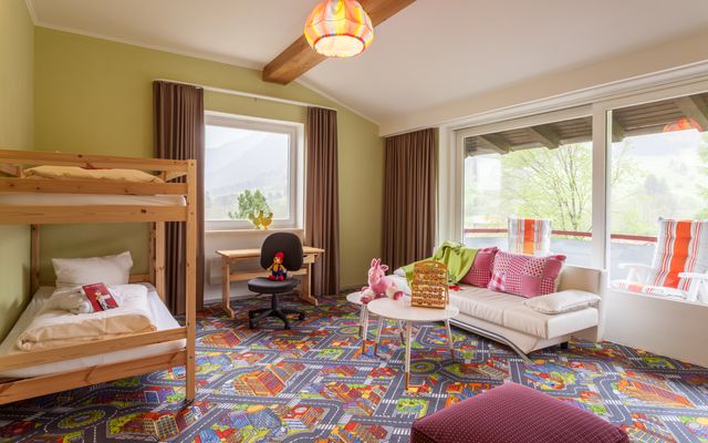 Kinderzimmer in der 2-Raum-Suite.