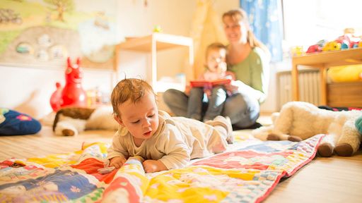 Liebevolle Kinderbetreuung im Familotel Landhaus Monikas Ferienhof.