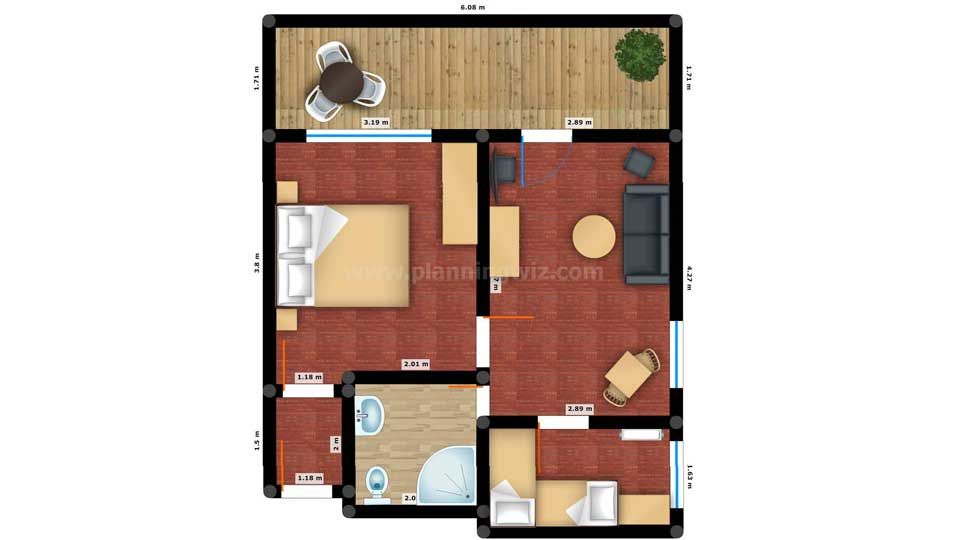 3 Room Apartments Familotel Ebbinghof