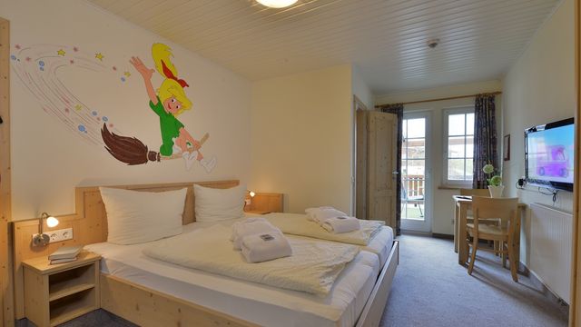 Doppelzimmer mit Balkon Kuschelnest | 20 m²