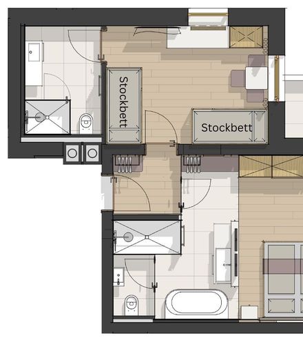 Familiensuite »Superior Zirbe« thumbnail 3 - Familotel Stubaital Alpenhotel Kindl