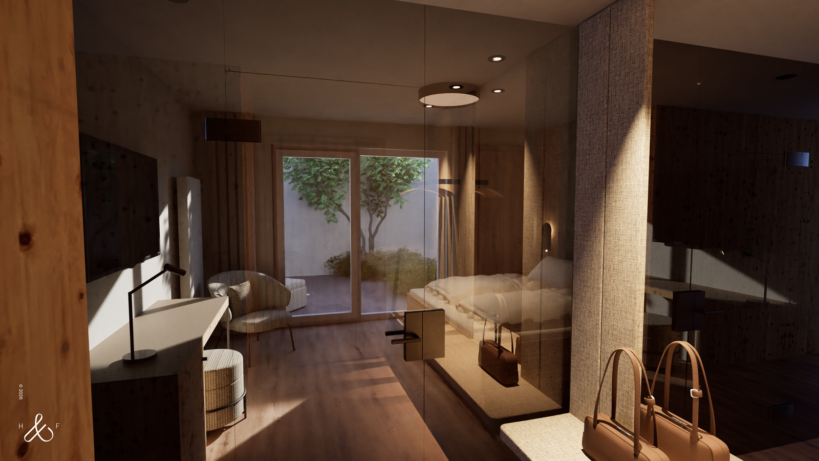 Familiensuite »Premium Zirbe mit eingeschränkter Aussicht« image 2 - Familotel Stubaital Alpenhotel Kindl