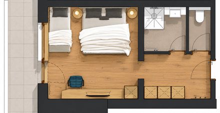 Doppelzimmer »Komfort« thumbnail 4 - Familotel Stubaital Alpenhotel Kindl