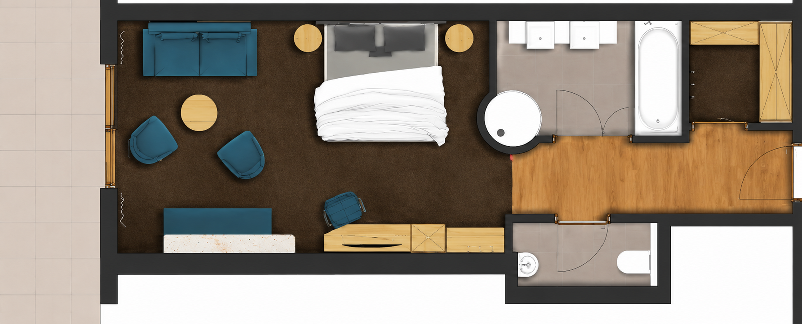 Doppelzimmer »Luxus Zirbe« image 4 - Familotel Stubaital Alpenhotel Kindl