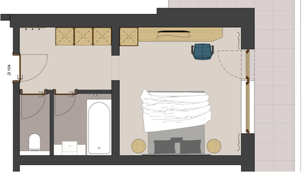 Doppelzimmer »Komfort« image 5 - Familotel Stubaital Alpenhotel Kindl