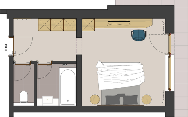 Doppelzimmer »Komfort« image 5 - Familotel Stubaital Alpenhotel Kindl