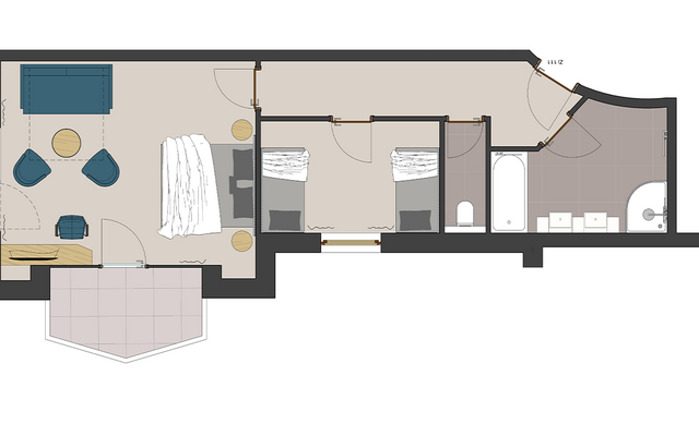 Family suite »De-Luxe« image 4 - Familotel Stubaital Alpenhotel Kindl