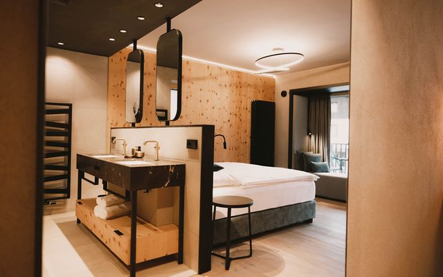 Hotel Zimmer: Familiensuite »Premium Zirbe« | 55 qm - 2-Raum