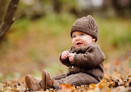 Baby Weeks in Autumn