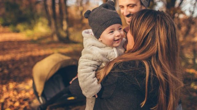 Babyglück im Herbst