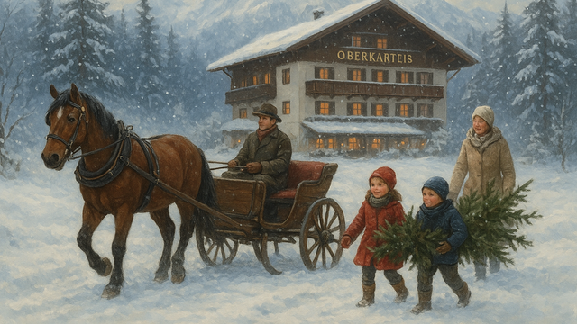 Weihnachtszauber in den Bergen