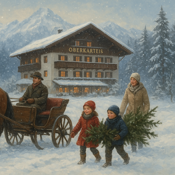 Angebot: Weihnachtszauber in den Bergen - Familienhotel Oberkarteis