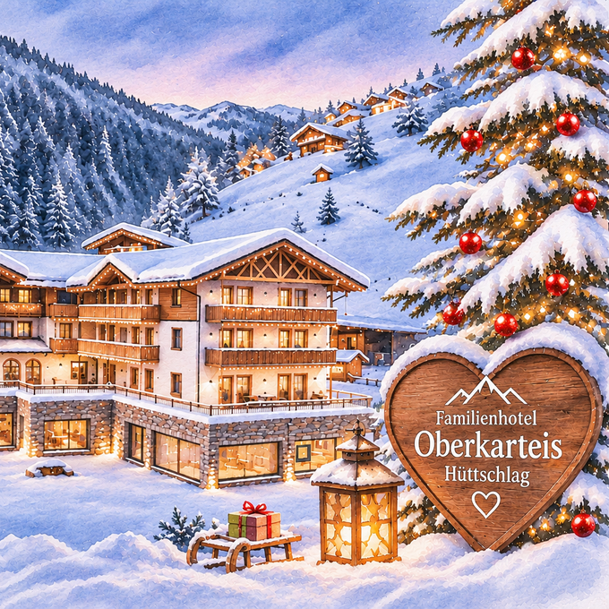 Angebot: Weihnachtswunder in den Bergen - Familienhotel Oberkarteis