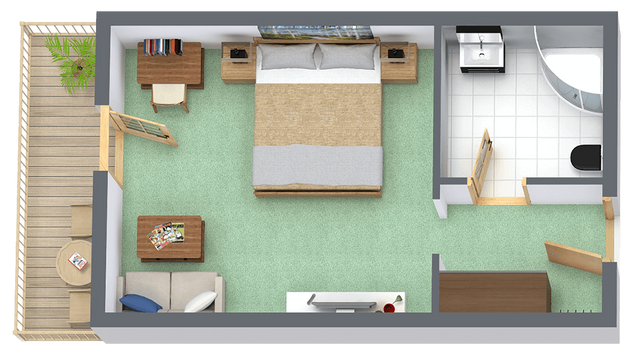 Familienzimmer Typ 1 (1 Raum image 4 - Familotel Tirol Landgut Furtherwirt