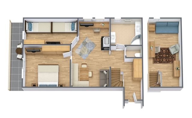 BIO-Familien Suite Typ 2 (3 Raum image 6 - Familotel Tirol Landgut Furtherwirt
