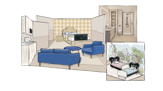 Residenz III | 35qm - 2 Raum