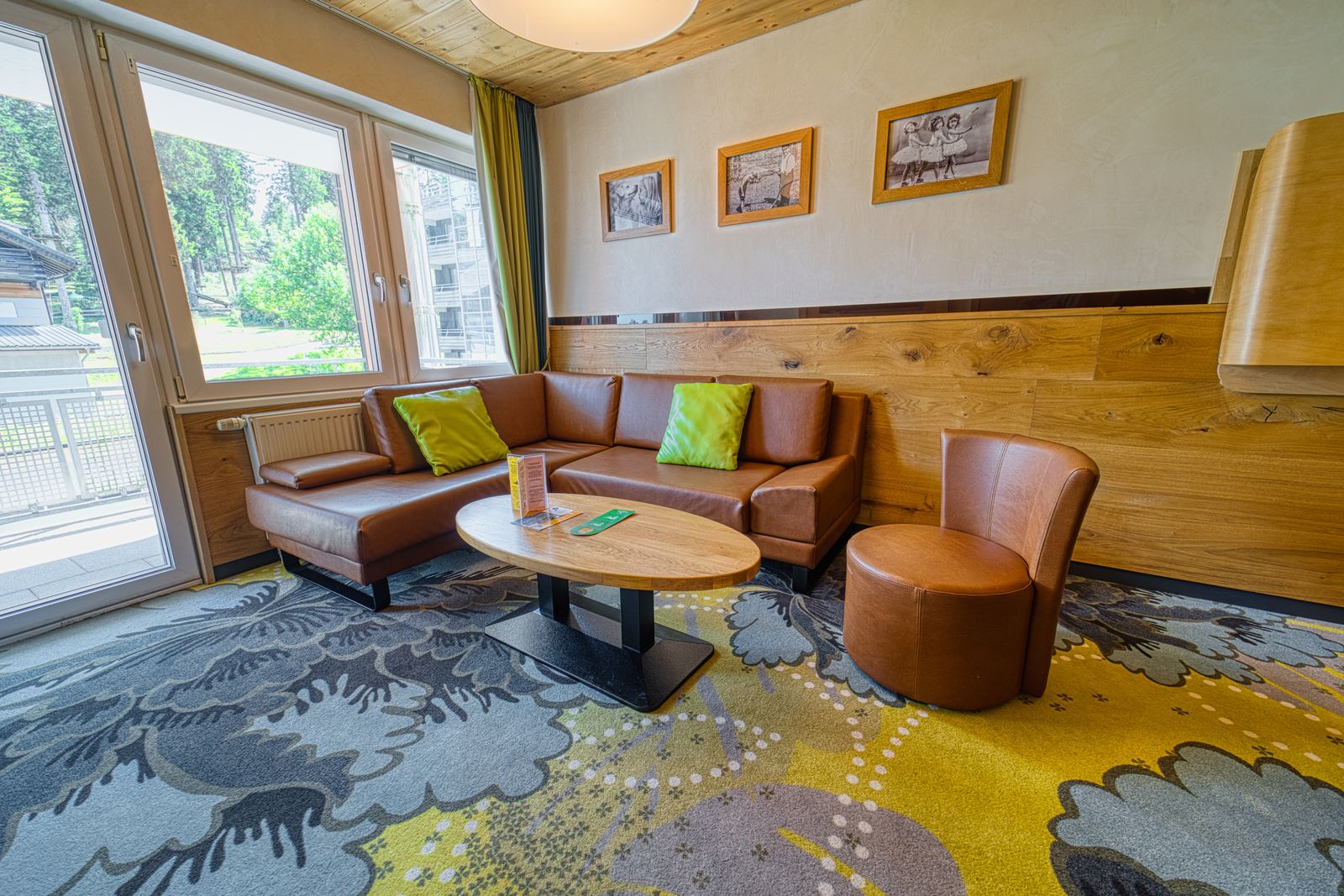 2-Raum-Appartement, Wohnzimmer