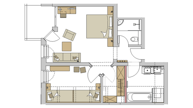 Family-Suite "Schreinerhof Mansarde" - Richtung Baustelle image 5 - Familotel Bayerischer Wald Schreinerhof