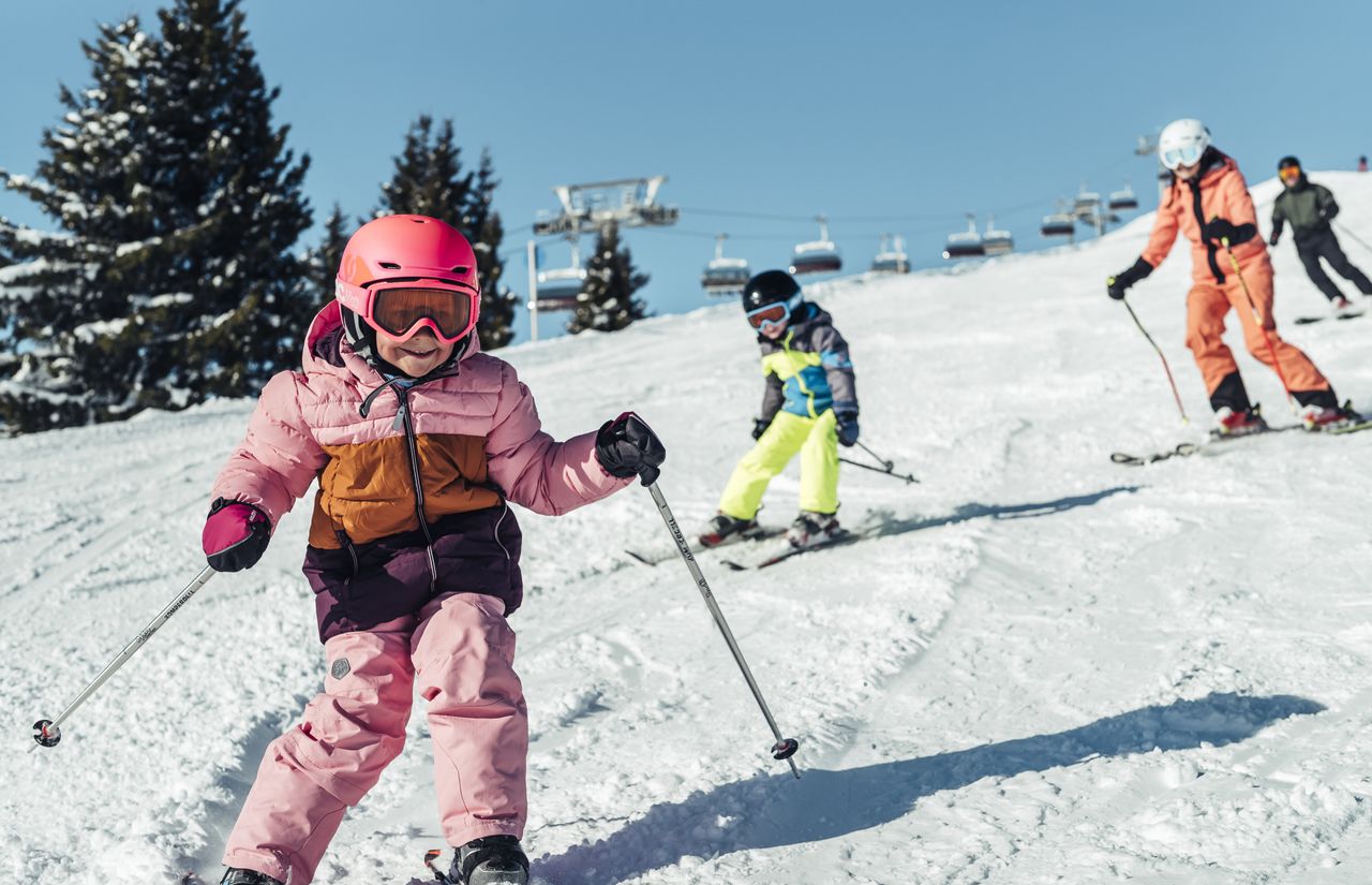 Skispaß für die ganze Familie auf der Schmittenhöhe