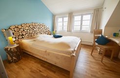 Biohotel LindenGut: Doppelzimmer Birke - LindenGut, Dipperz, OT Kohlgrund, Hessen, Deutschland